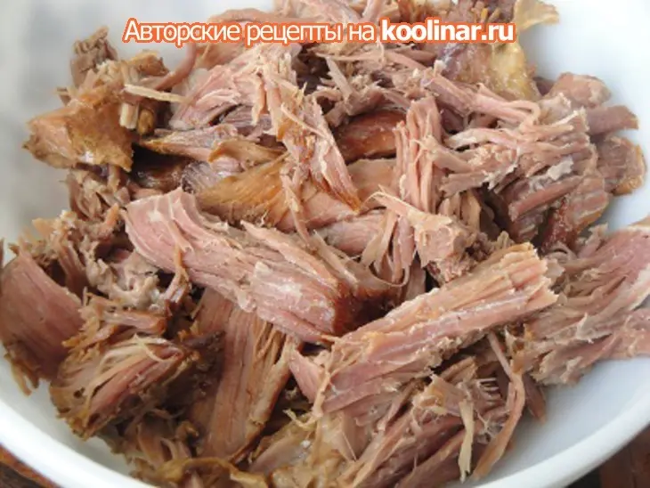 Мясо по гавайски с капустой и рисом: шаг 7