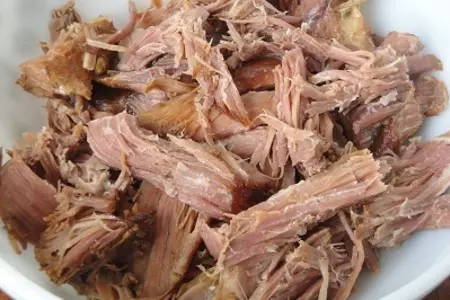 Мясо по гавайски с капустой и рисом: шаг 7