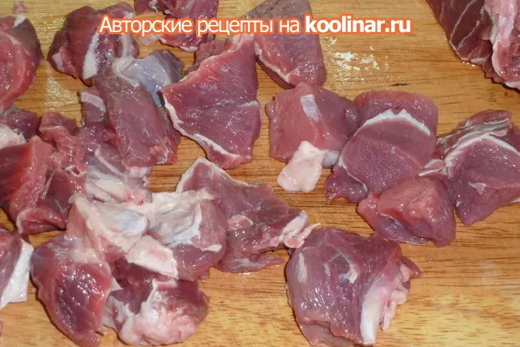 Испанское мясное рагу из телятины или говядины с овощами: шаг 2