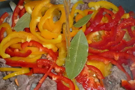 Испанское мясное рагу из телятины или говядины с овощами: шаг 6