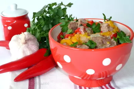 Испанское мясное рагу из телятины или говядины с овощами: шаг 8