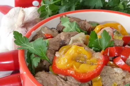 Испанское мясное рагу из телятины или говядины с овощами: шаг 9