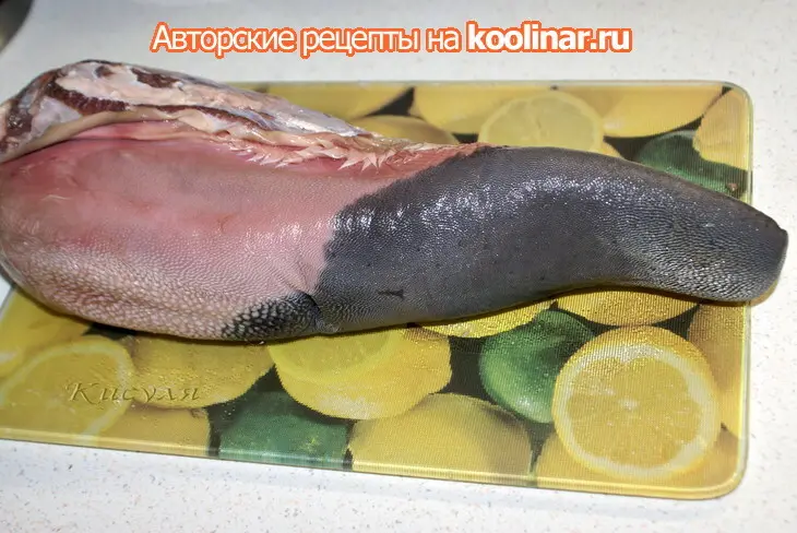 Язык в кисло-сладком соусе (флешмоб нхзс): шаг 1