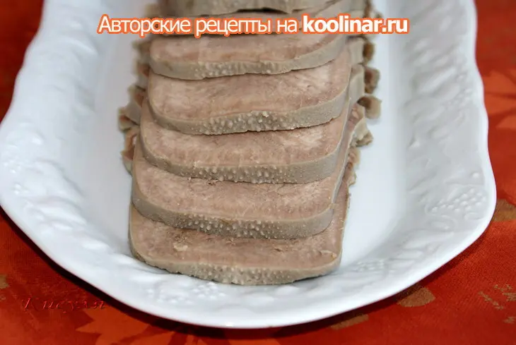 Язык в кисло-сладком соусе (флешмоб нхзс): шаг 7