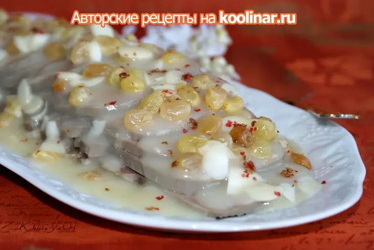 Язык в кисло-сладком соусе (флешмоб нхзс): шаг 8
