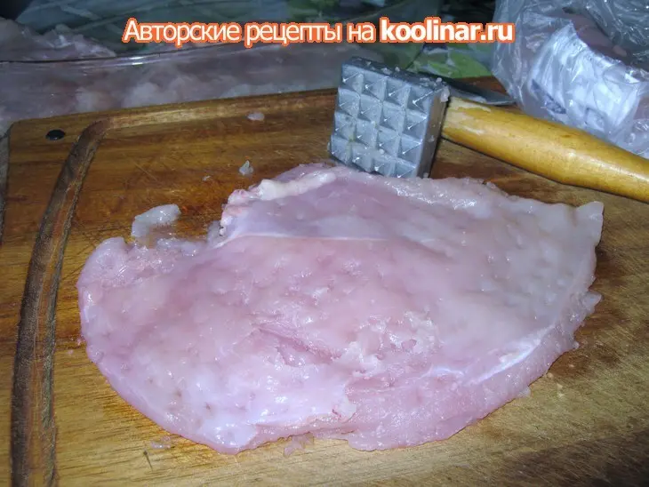 Куриная грудка под чесночным соусом (флэшмоб нхзс): шаг 2