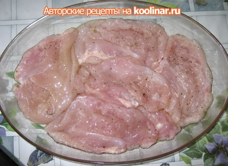 Куриная грудка под чесночным соусом (флэшмоб нхзс): шаг 3