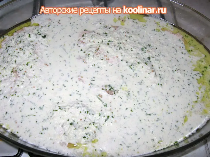 Куриная грудка под чесночным соусом (флэшмоб нхзс): шаг 7