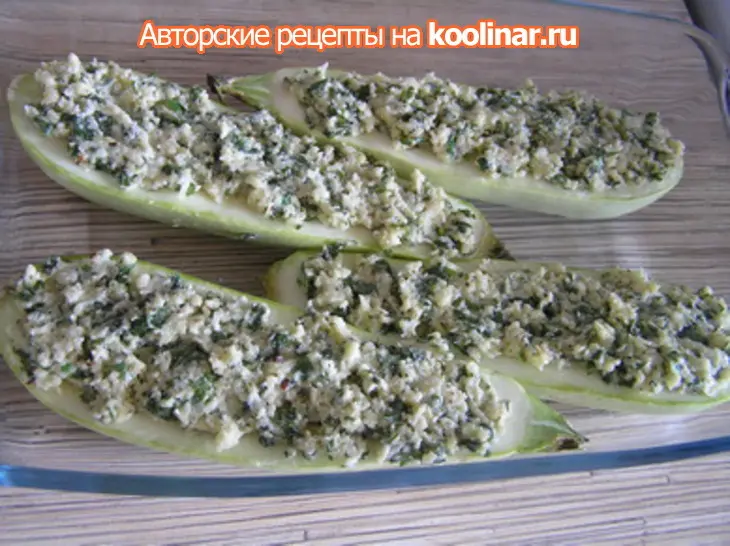 Кабачки под орехово-мятным соусом: шаг 7