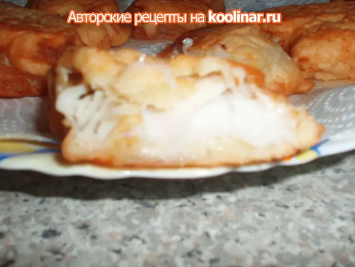Минтай в кляре: шаг 5