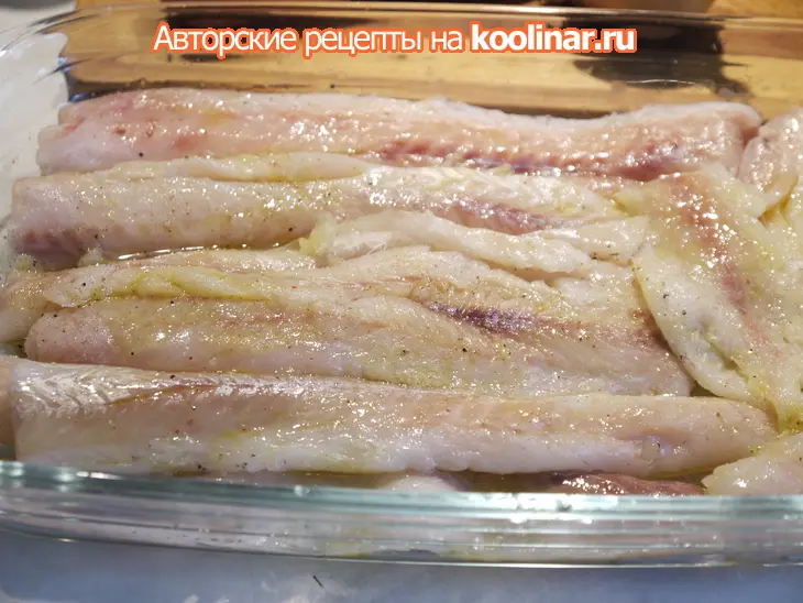 Рыба, запеченная под овощным покрывалом с сырно-ореховой корочкой: шаг 2