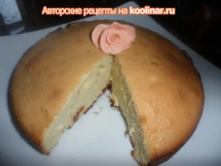 Бретонский пирог с курагой: шаг 7
