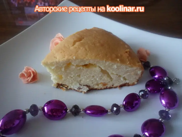 Бретонский пирог с курагой: шаг 8