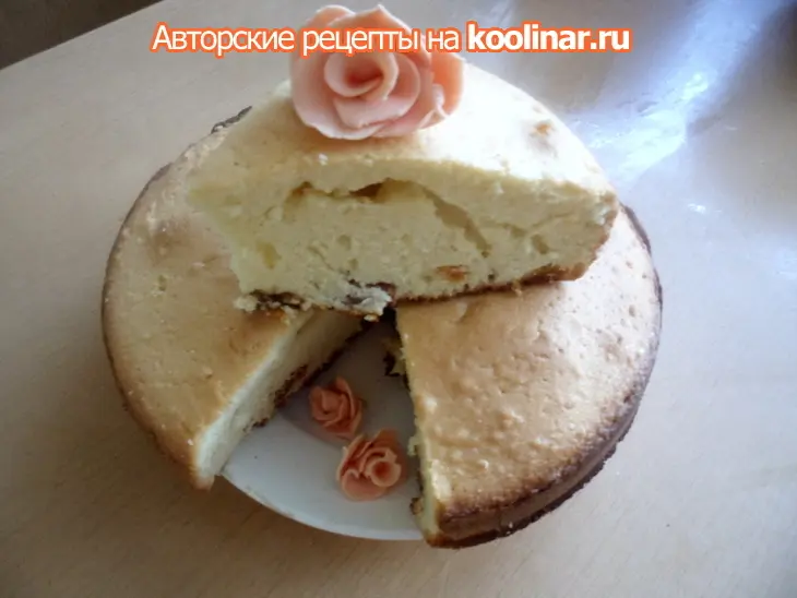 Бретонский пирог с курагой: шаг 9