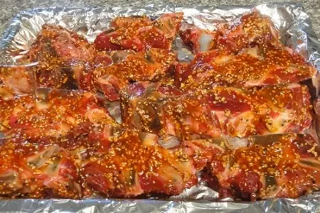 Мясо с косточкой и соусом с виски: шаг 5