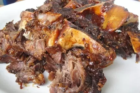 Мясо с косточкой и соусом с виски: шаг 9