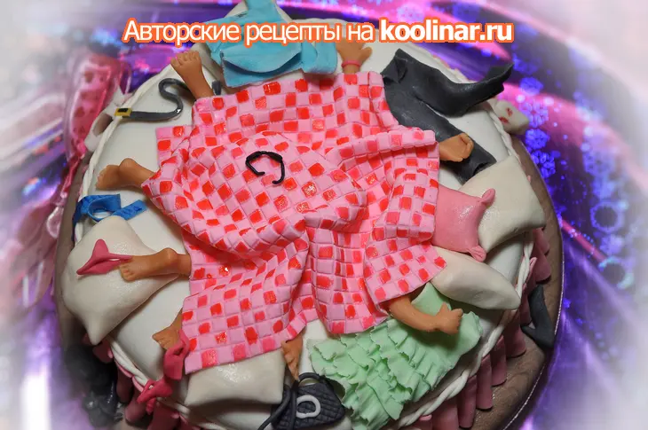 Торт "просто такая сильная любовь...": шаг 16