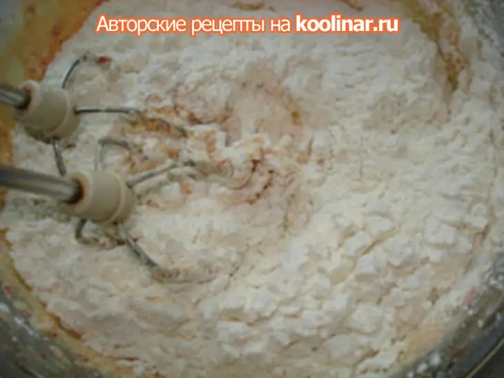 Мятно-клубничные кексы: шаг 7