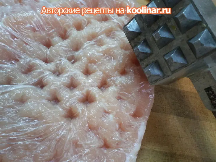 Свинина с имбирем запеченная с ананасами, курагой и сыром!: шаг 2