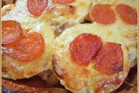 Свинина с имбирем запеченная с ананасами, курагой и сыром!: шаг 4