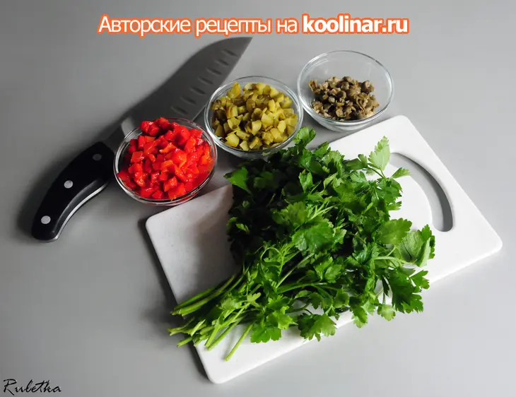 Дуэт. террин из свиной рульки с пиккалилли.: шаг 4