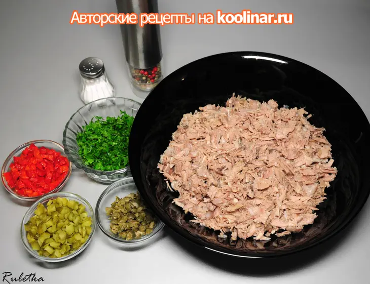 Дуэт. террин из свиной рульки с пиккалилли.: шаг 5