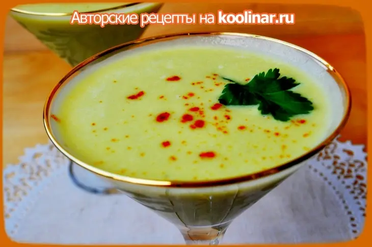 Суп из авокадо с грушами: шаг 7