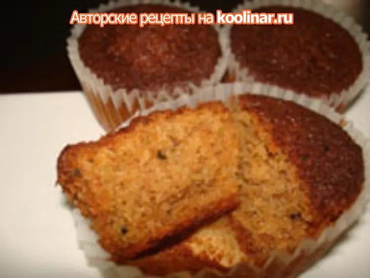 Мятно-клубничные кексы: шаг 14