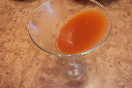 Желе из томатов с муссом из брынзы и песто из руколы: шаг 2