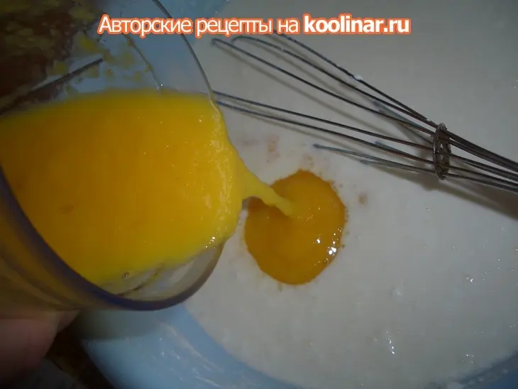 Творожно-фруктовые блины: шаг 5