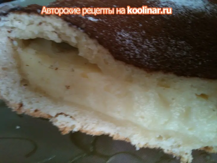 Пирог с заварным кремом: шаг 2