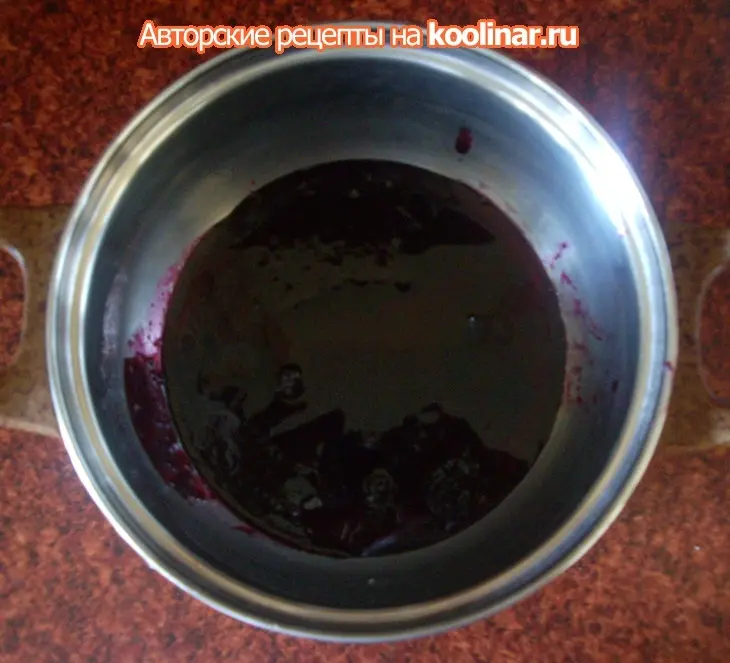Черная смородина с кокосовым кремом: шаг 7
