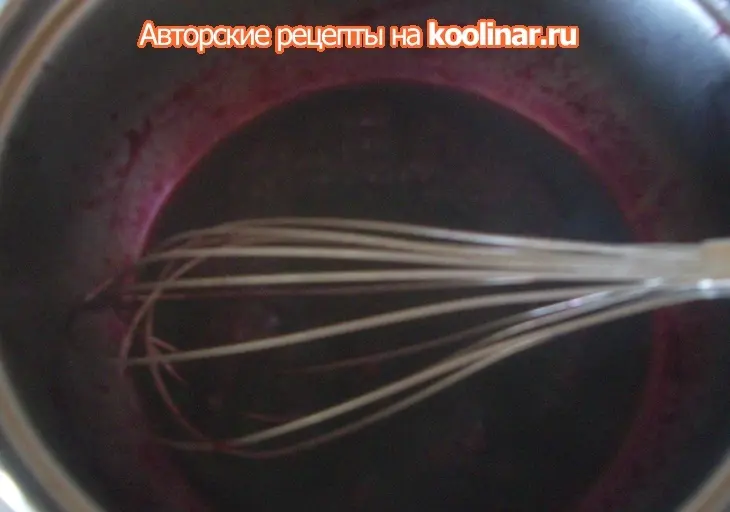 Черная смородина с кокосовым кремом: шаг 8