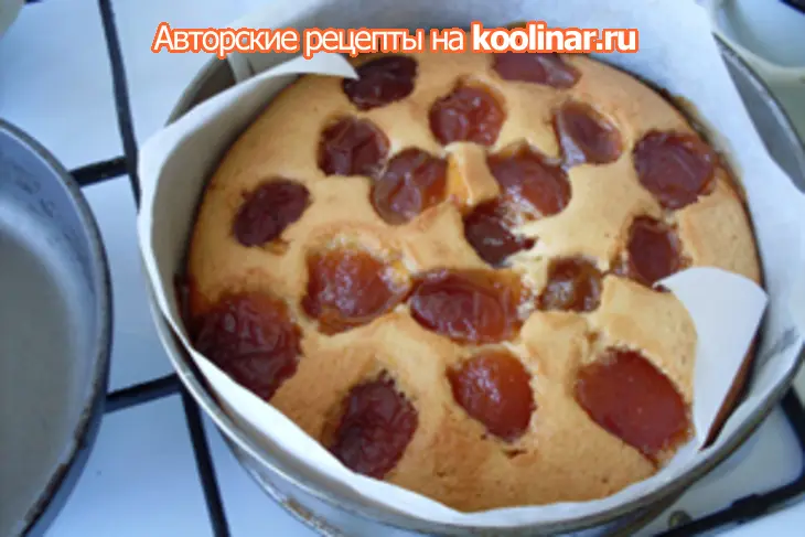 Пирог солнышко: шаг 1