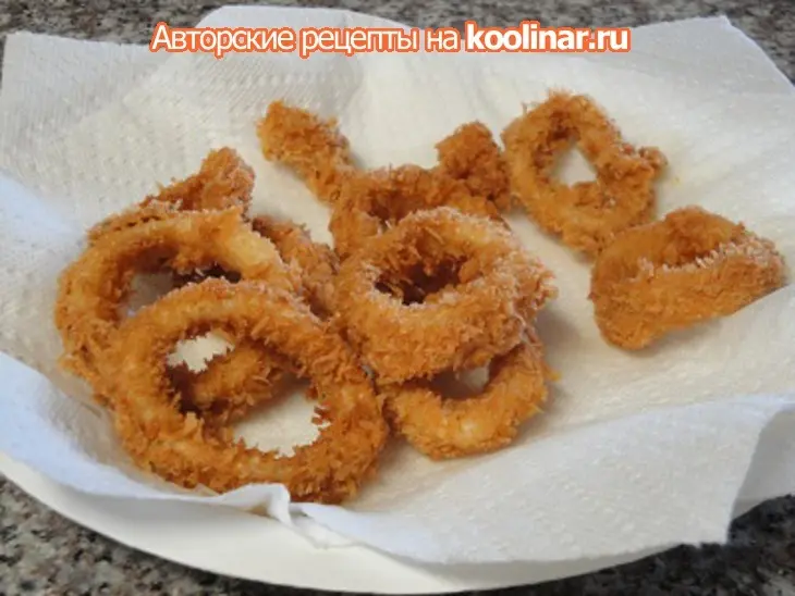 Кальмары жареные с перцем и чесноком: шаг 6