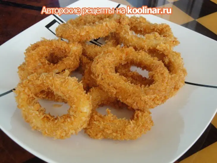 Кальмары жареные с перцем и чесноком: шаг 7