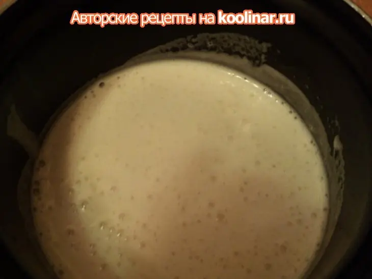 Десерт аваюки-кан (белоснежно-пенное желе): шаг 3