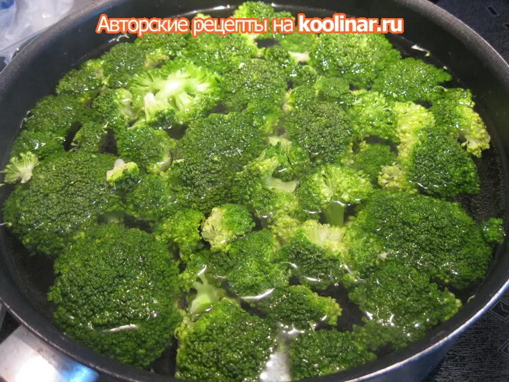 Запеканка из брокколи: шаг 2