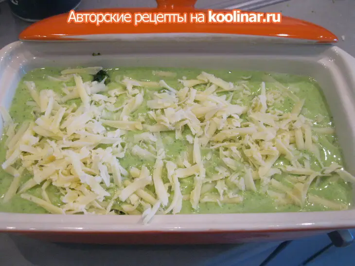 Запеканка из брокколи: шаг 6