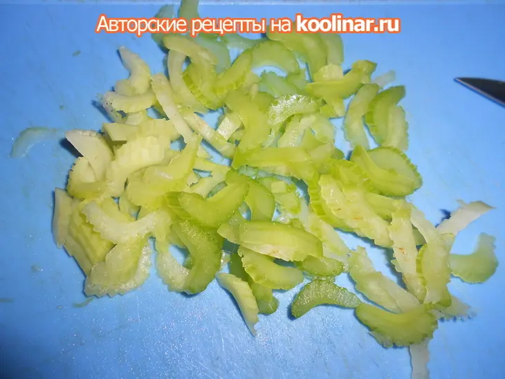 Салат "свежесть": шаг 2