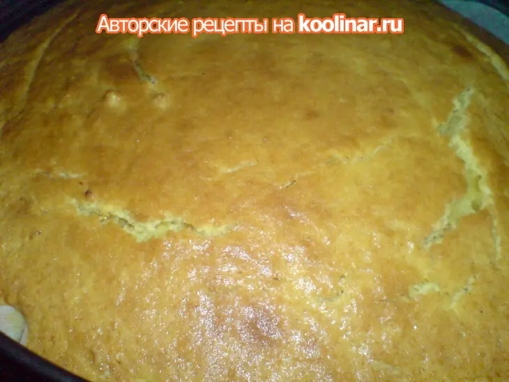 Влажный лимонный пирог: шаг 3