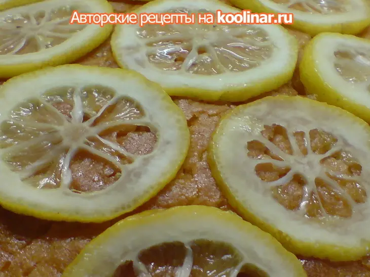 Влажный лимонный пирог: шаг 7
