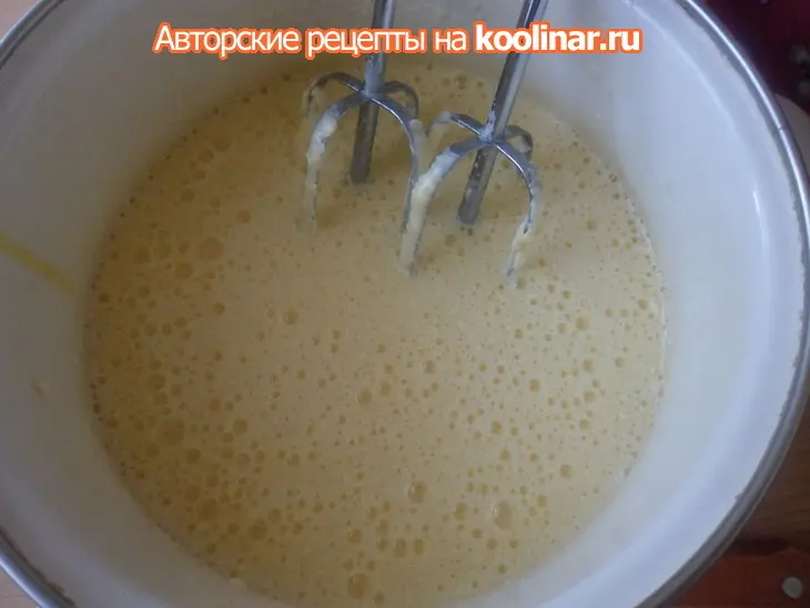 Пляцок "истинное наслаждение": шаг 1