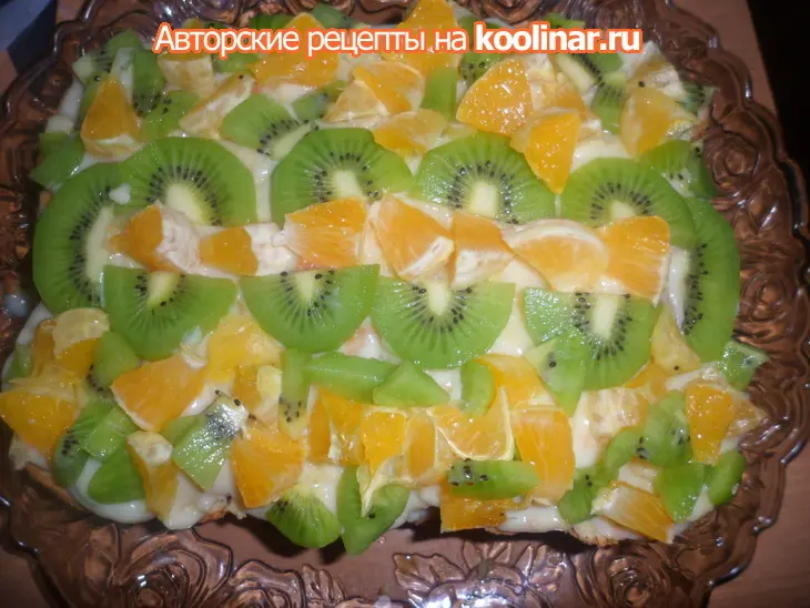 Пляцок "истинное наслаждение": шаг 12