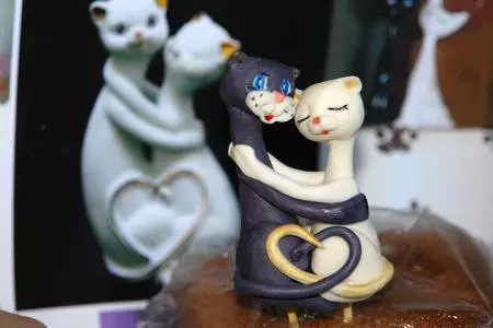 Торт "любимой кошечке" + фото торта "лесовик": шаг 7