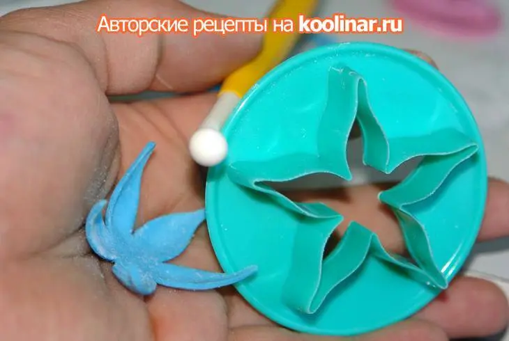 Торт "таинство крещения": шаг 4