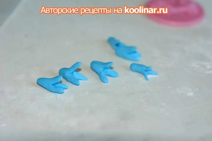 Торт "таинство крещения": шаг 5