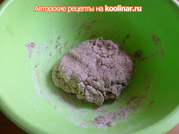 Лепёшки с льняной мукой: шаг 2