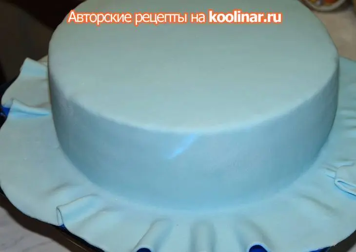 Торт "таинство крещения": шаг 17