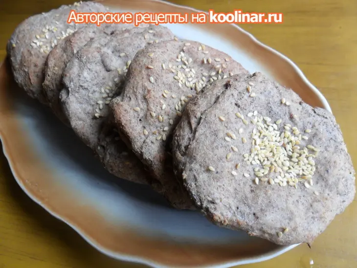 Лепёшки с льняной мукой: шаг 5